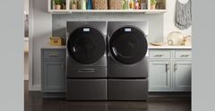 Whirlpool Front Load Washer and Electric Dryer