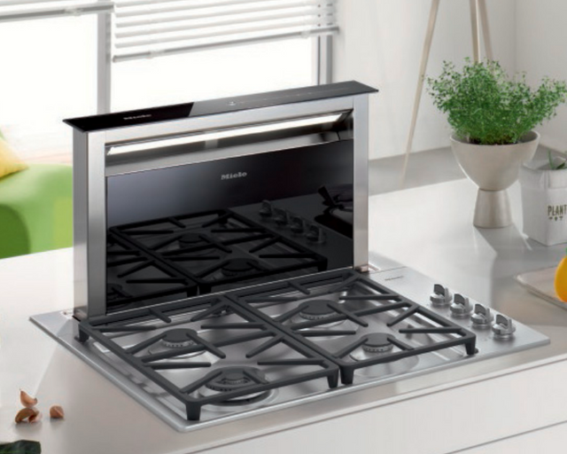 Miele 30" Stainless Steel Downdraft with External Blower-1