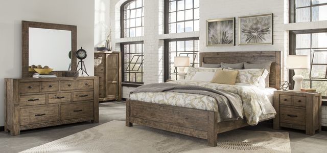 Magnussen® Home Griffith King Panel Bed 2