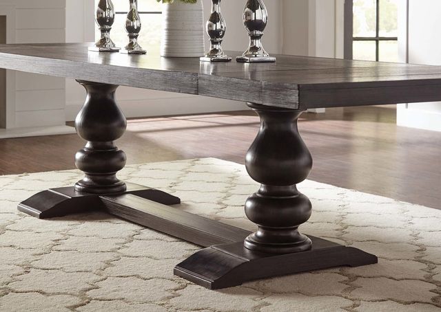 Coaster® Phelps Antique Noir Dining Table 1