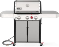 Weber® Genesis S-325s 62" Stainless Steel Freestanding Natural Gas Grill