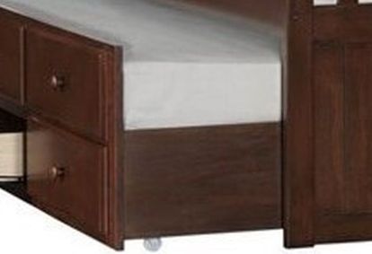 United Furniture Industries Mission Hills Chestnut Twin Captain's Youth Bed 1