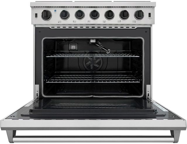 Thor Kitchen® Professional 36" Stainless Steel Pro Style Gas Range-LRG3601U-1