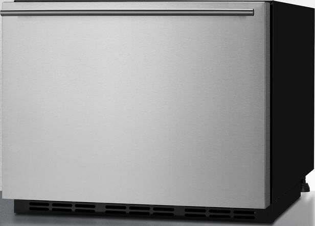 Summit® 1.6 Cu. Ft. Stainless Steel Refrigerator Drawer 1