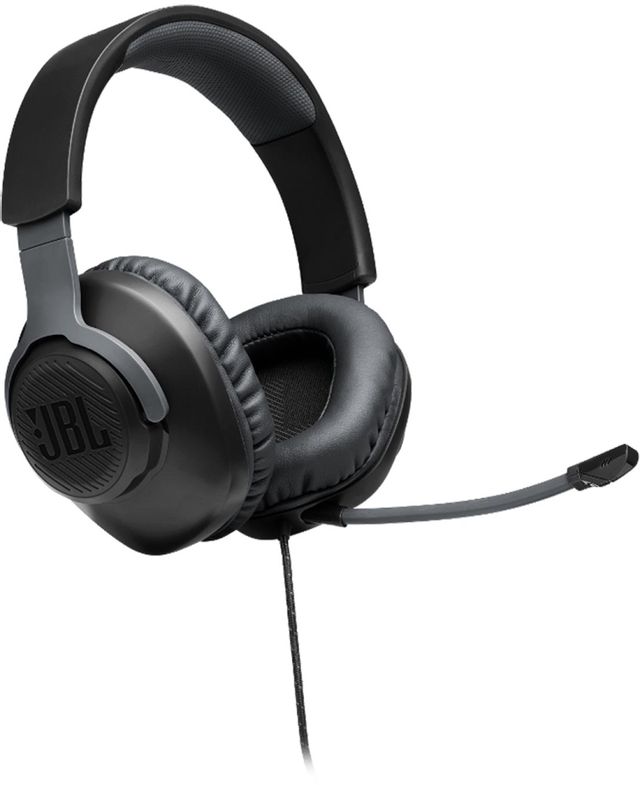 JBL Quantum 100 Black Wired Over-Ear Gaming Headphones with Mic 20