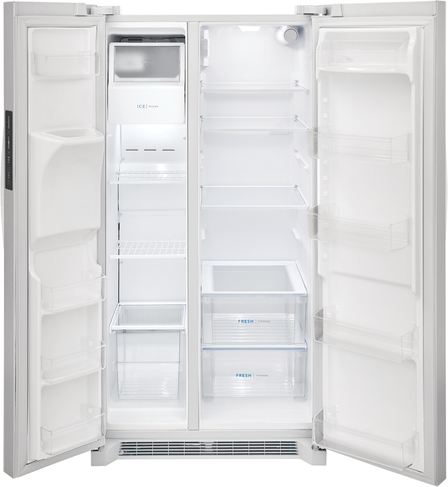 Frigidaire® 25.6 Cu. Ft. White Side-by-Side Refrigerator | Big Sandy ...