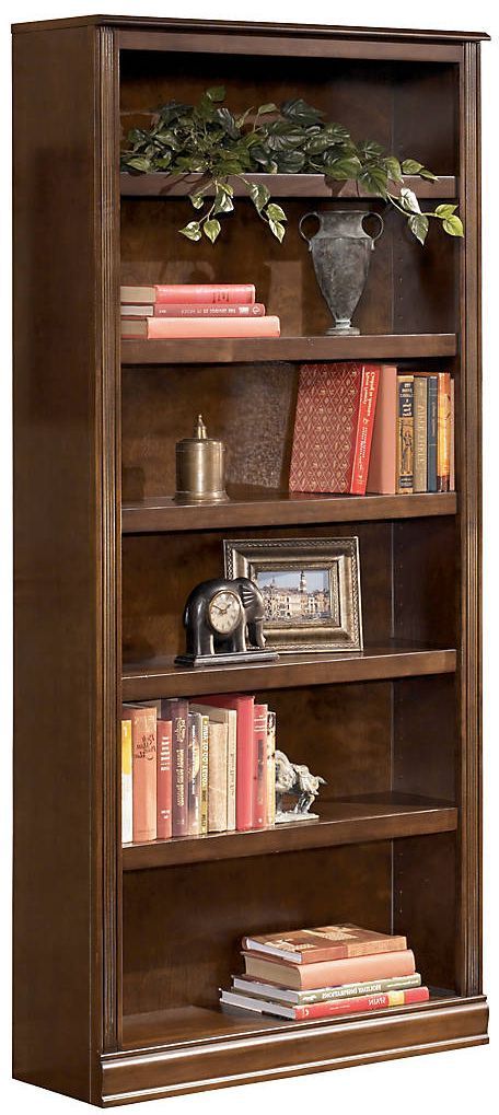 Signature Design by Ashley® Hamlyn Medium Brown 75" Bookcase-0