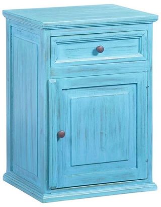 Progressive® Furniture Liza Antique Turquoise Nightstand