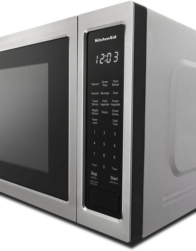 KitchenAid® 1.6 Cu. Ft. Stainless Steel Countertop Microwave Oven 13