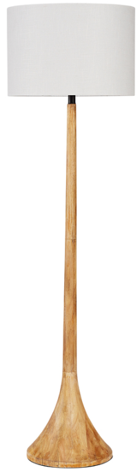 habitat oak floor lamp