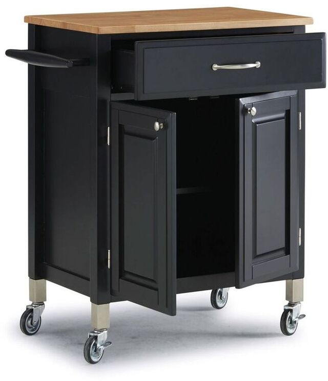 homestyles® Dolly Madison Black Kitchen Cart | Big Sandy Superstore ...