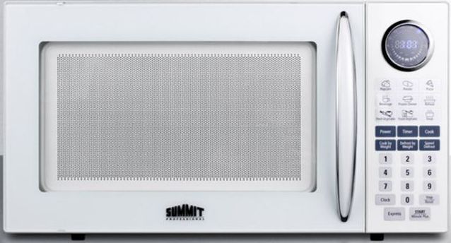 Summit® 1.0 Cu. Ft. White Countertop Microwave 0
