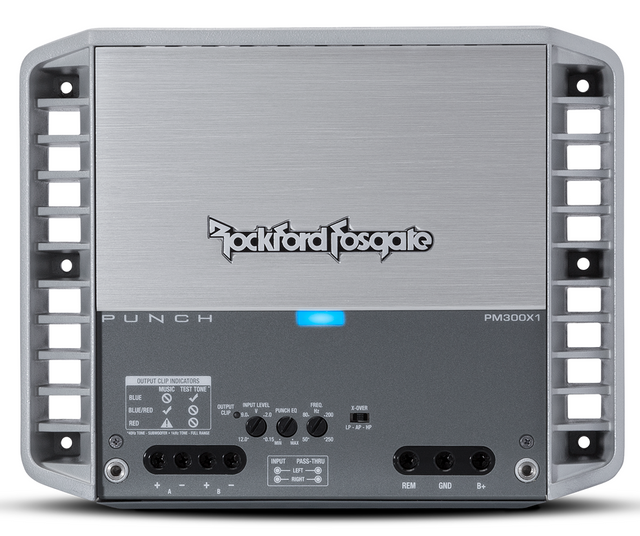 Rockford Fosgate® Punch Marine 300 Watt Full-Range Mono Amplifier 1