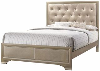 Coaster® Beaumont Champagne Queen Bed