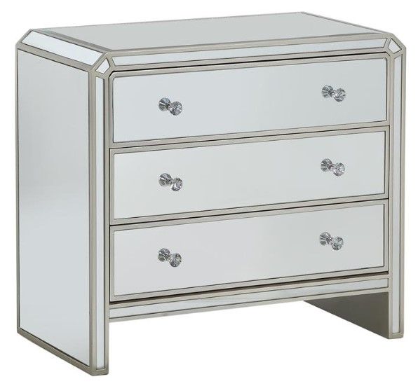 Coast2Coast Home™ Accents by Andy Stein Champagne Reflections Chest-0