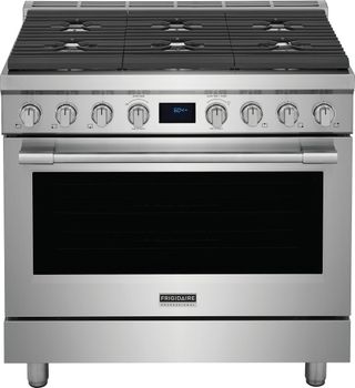 Frigidaire Professional® 36'' Stainless Steel Pro Style Dual Fuel Natural Gas Range