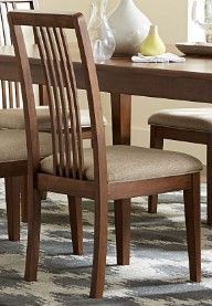 Progressive® Furniture Mid-Mod 2-Piece Brown Dining Chair Set-0