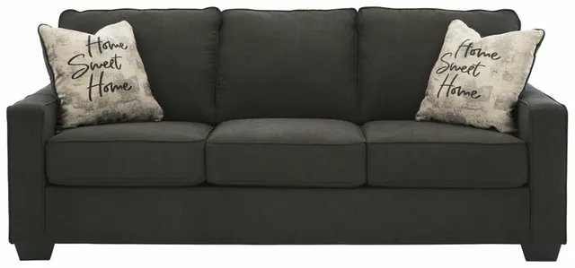 Signature Design by Ashley® Lucina Charcoal Sofa 1
