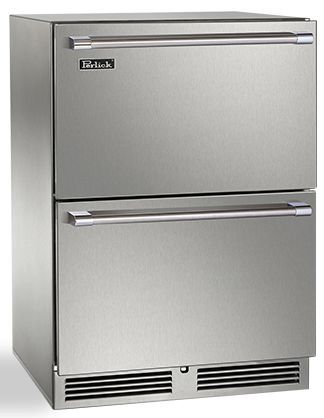 Perlick® Signature Series 5.0 Cu. Ft. Panel Ready Refrigerator Drawers