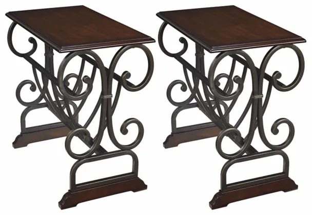 Signature Design by Ashley® Braunsen 2-Piece Brown End Tables Set