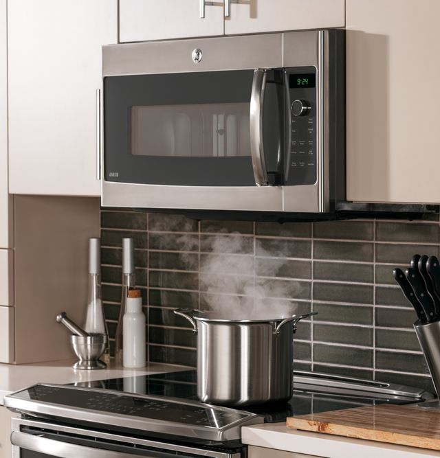 GE® Profile™ Series 1.7 Cu. Ft. Stainless Steel Over The Range Microwave 6