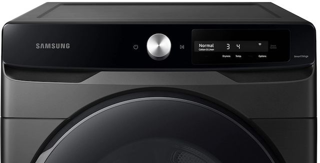 Samsung 7.5 Cu. Ft. Brushed Black Gas Dryer-3