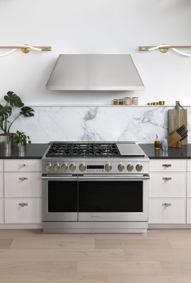 Monogram® Statement Collection 48" Stainless Steel Wall Mounted Range Hood 5