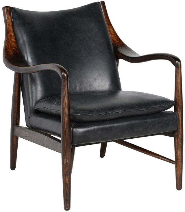Classic Home Kiannah Black Club Chair-0