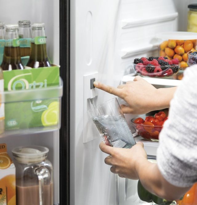 GE® Series 24.8 Cu. Ft. French Door Refrigerator-Stainless Steel *Scratch and Dent Price $1188.00 Call for Availability* 37
