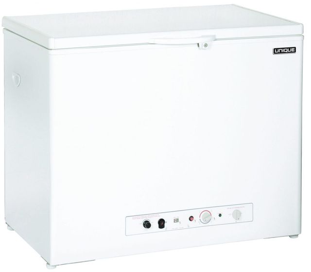 Unique® Appliances 6.0 Cu. Ft. White Liquid Propane Chest Freezer 1