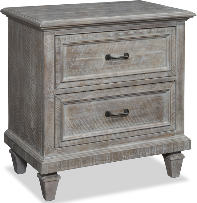 Magnussen Home® Lancaster Dove Tail Grey Drawer Nightstand-0
