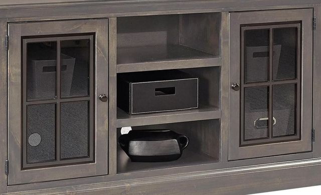 Aspenhome® Churchill Smokey Grey 59 Console With 2 Doors Jarons Furniture Outlet Bordentown