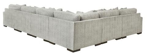 Mill Street® 4-Piece Pewter Sectional -1