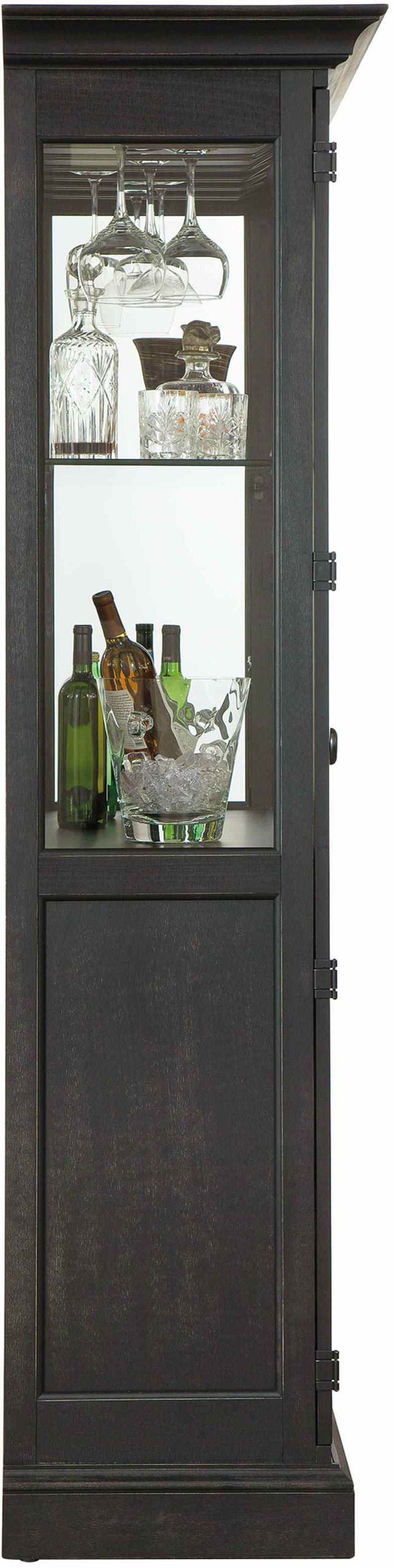 Howard Miller® Socialize IV Aged Black Wine & Bar Cabinet 2