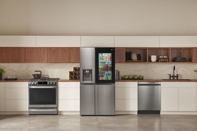 LG 27.1 Cu. Ft. PrintProof™ Stainless Steel Side-by-Side Refrigerator 9