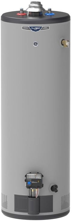 GE RealMAX® Choice 40 Gallon Tall Liquid Propane Atmospheric Water Heater
