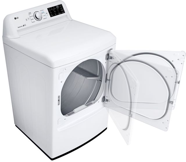 LG 7.3 Cu. Ft. White Electric Dryer 4