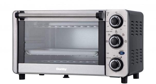 Danby® 0.4 Cu. Ft. Stainless Steel Countertop Oven-1