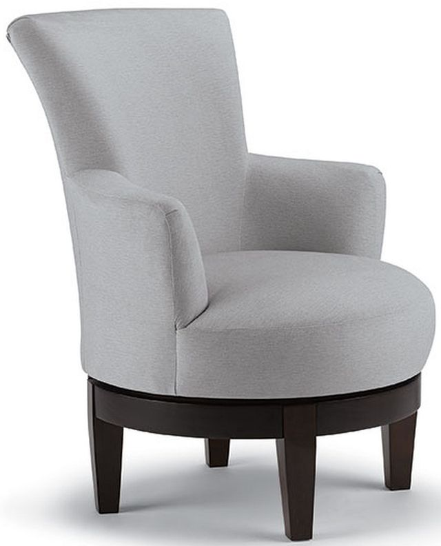 Best Home Furnishings Justine Espresso Swivel Chair 2