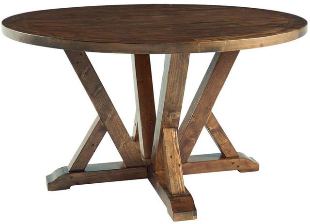 Progressive® Furniture Wilder Heritage Pine Round Dining Table Bob Mills Furniture