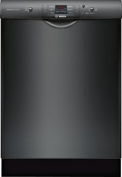 Bosch 100 Series 24" Built In Dishwasher-Black