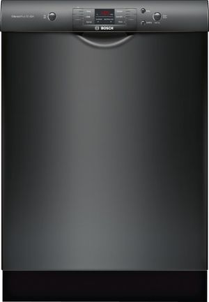 Bosch® 100 Series 24" Built In Dishwasher-Black