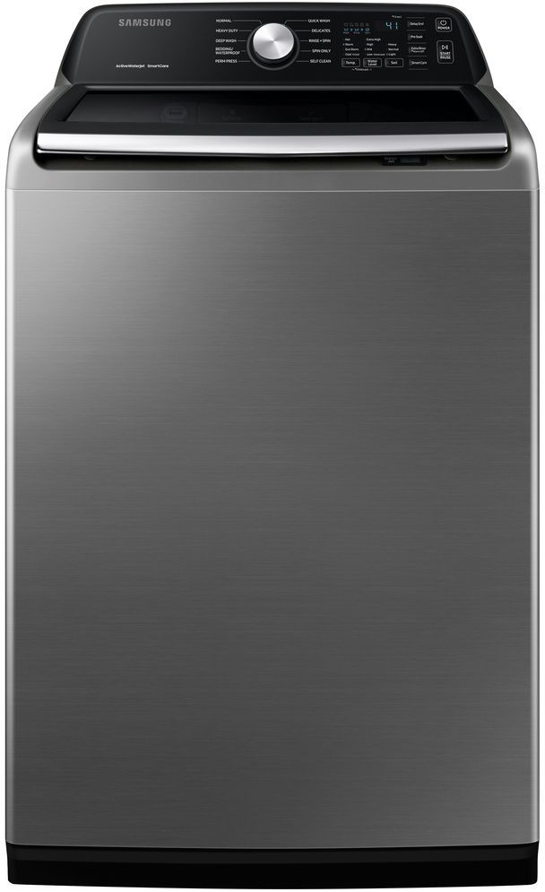 Samsung 4.5 Cu. Ft. Platinum Stainless Steel Top Load Washer-0
