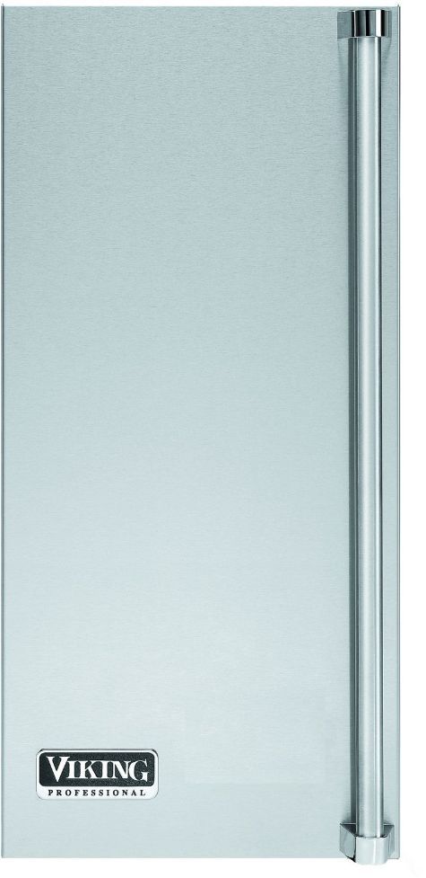 Viking® Stainless Steel Left Hinged Professional Ice Machine Door Panel-0