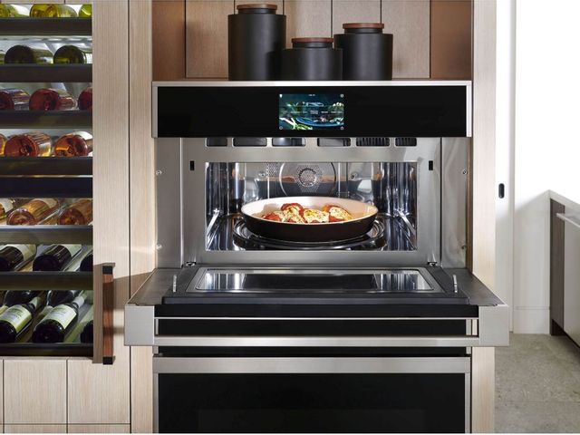 Monogram Minimalist 27" Stainless Steel Oven/Micro Combo Electric Wall Oven 5