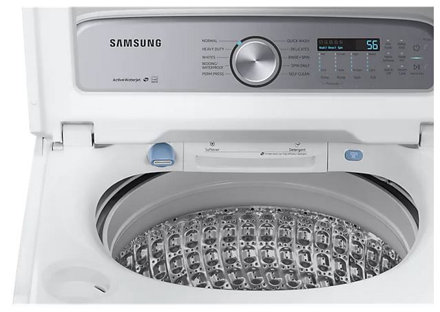 Samsung 5.8 Cu.Ft. White Top Load Washer 6