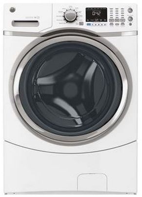 GE® Front Load Washer-White