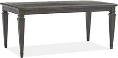 Magnussen Home® Calistoga Weathered Charcoal Dining Table