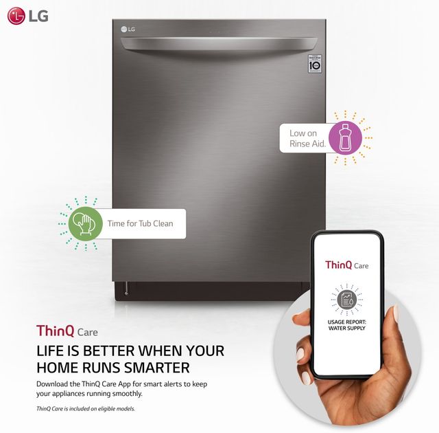 LG 24" PrintProof™ Stainless Steel Built In Dishwasher 1
