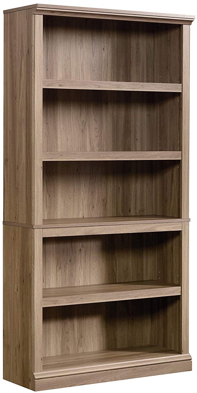 Sauder® Select Sauder Select Salt Oak 5-Shelf Bookcase